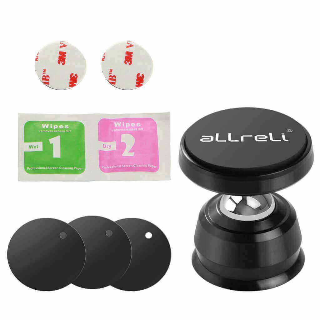 Magnetic Car Mount, aLLreLi Universal Phone Car Mount Cradle