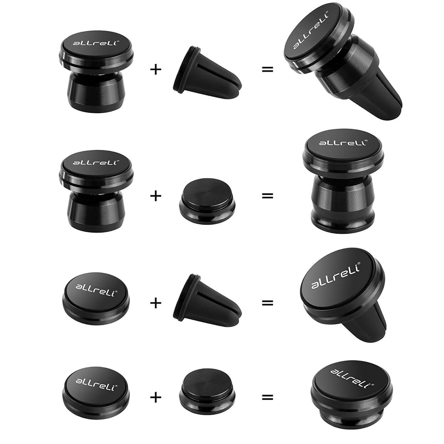 4 in 1 Magnetic Universal Phone Car Mount Cradle