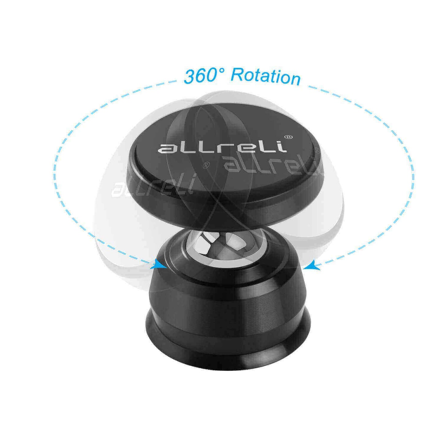 Magnetic Car Mount, aLLreLi Universal Phone Car Mount Cradle