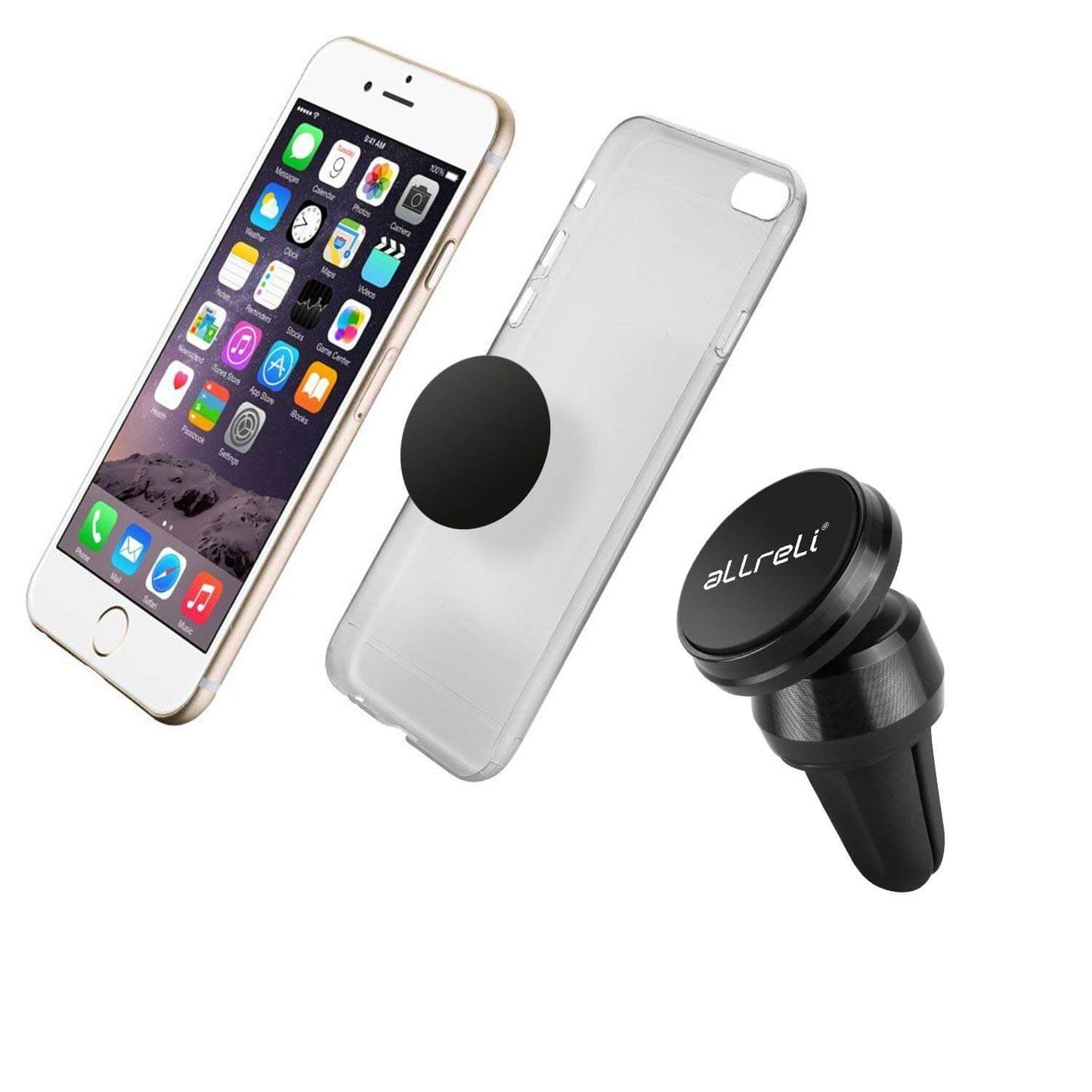 4 in 1 Magnetic Universal Phone Car Mount Cradle